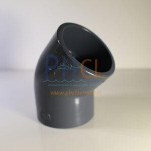 CH7102063 Curva aperta 45° ø 63 incollaggio PVC
