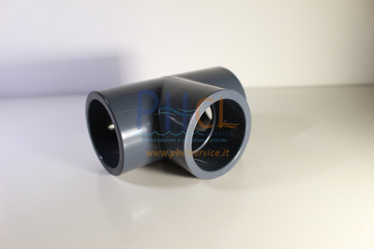 CH7103050 T ø 50 pvc incollaggio - immagine 2